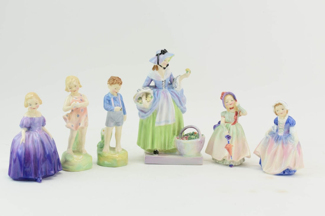 Group of Assorted Royal Doulton Figurines (1 of 9)