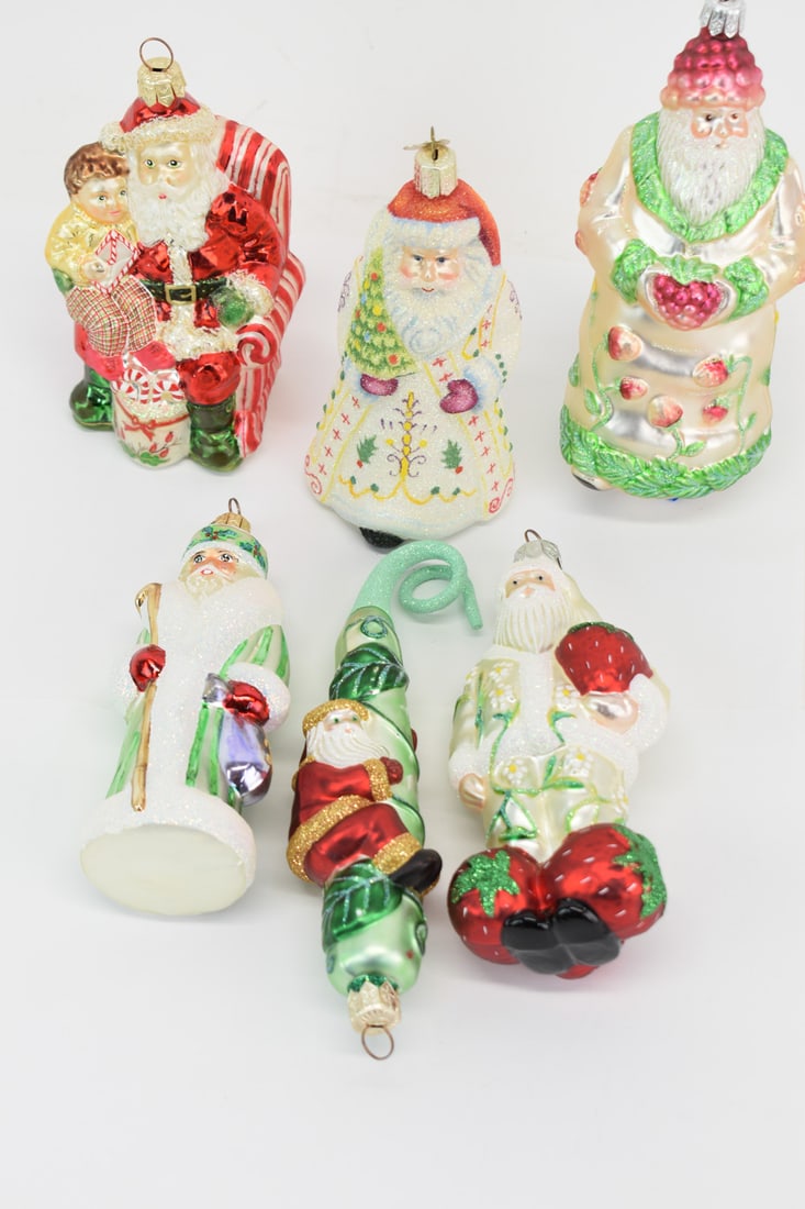 Group of Assorted Christopher Radko Ornaments (1 of 7)