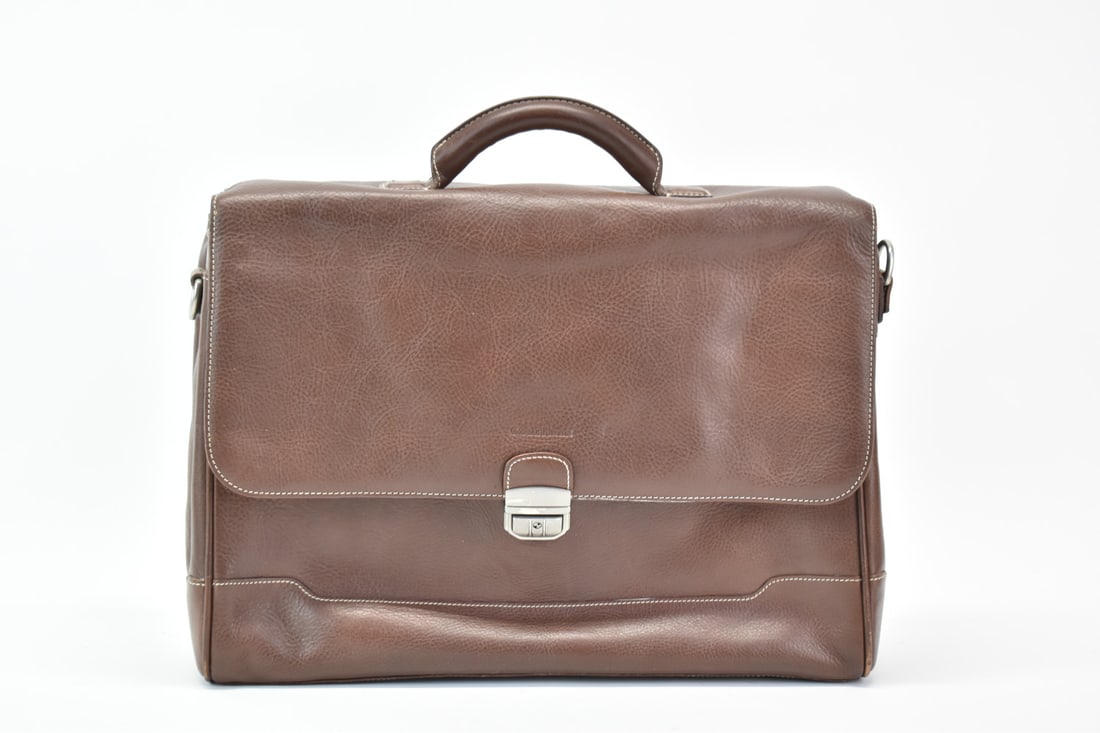 Vintage Soft Leather Cole Haan Briefcase (1 of 6)