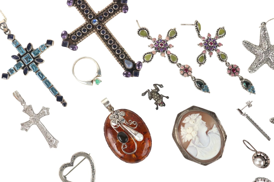 Sterling Silver Bracelets and Pendants (1 of 14)