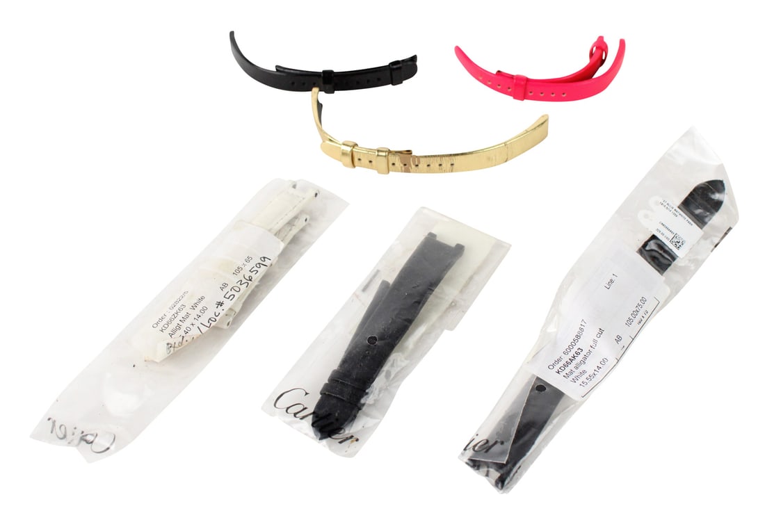 Three Cartier Ladies Watch Straps (1 of 6)
