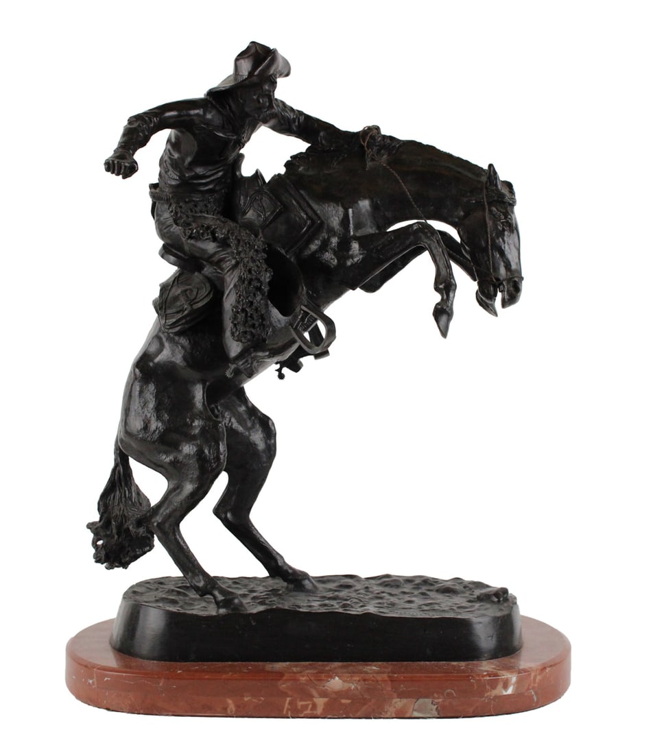 After Frederic Remington, "Wooly Chaps" (1 of 12)