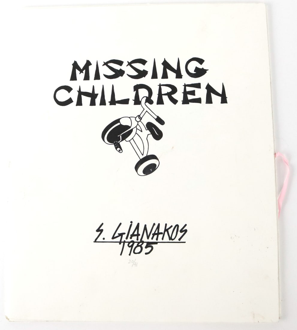 Steve Gianakos, Portfolio of Eight Silkscreens (1 of 8)