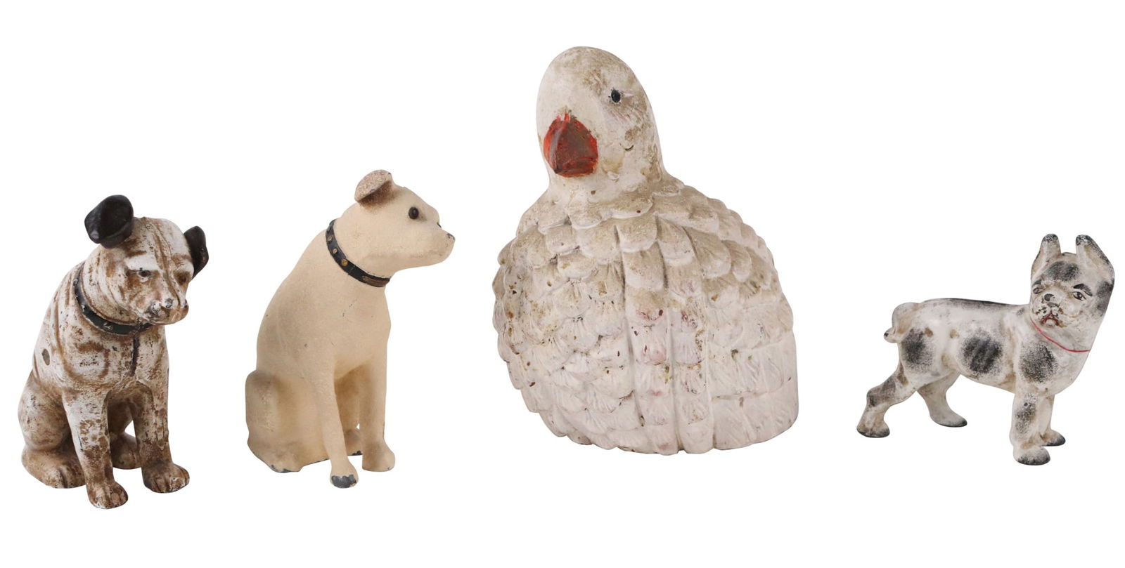 Two RCA Dog-Form Metal Banks (1 of 9)