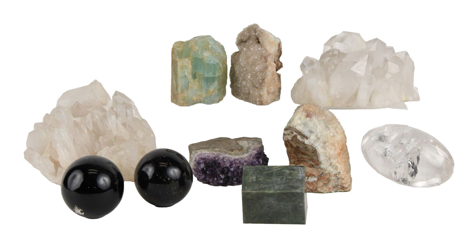 Group of Ten Miscellaneous Geodes (1 of 10)