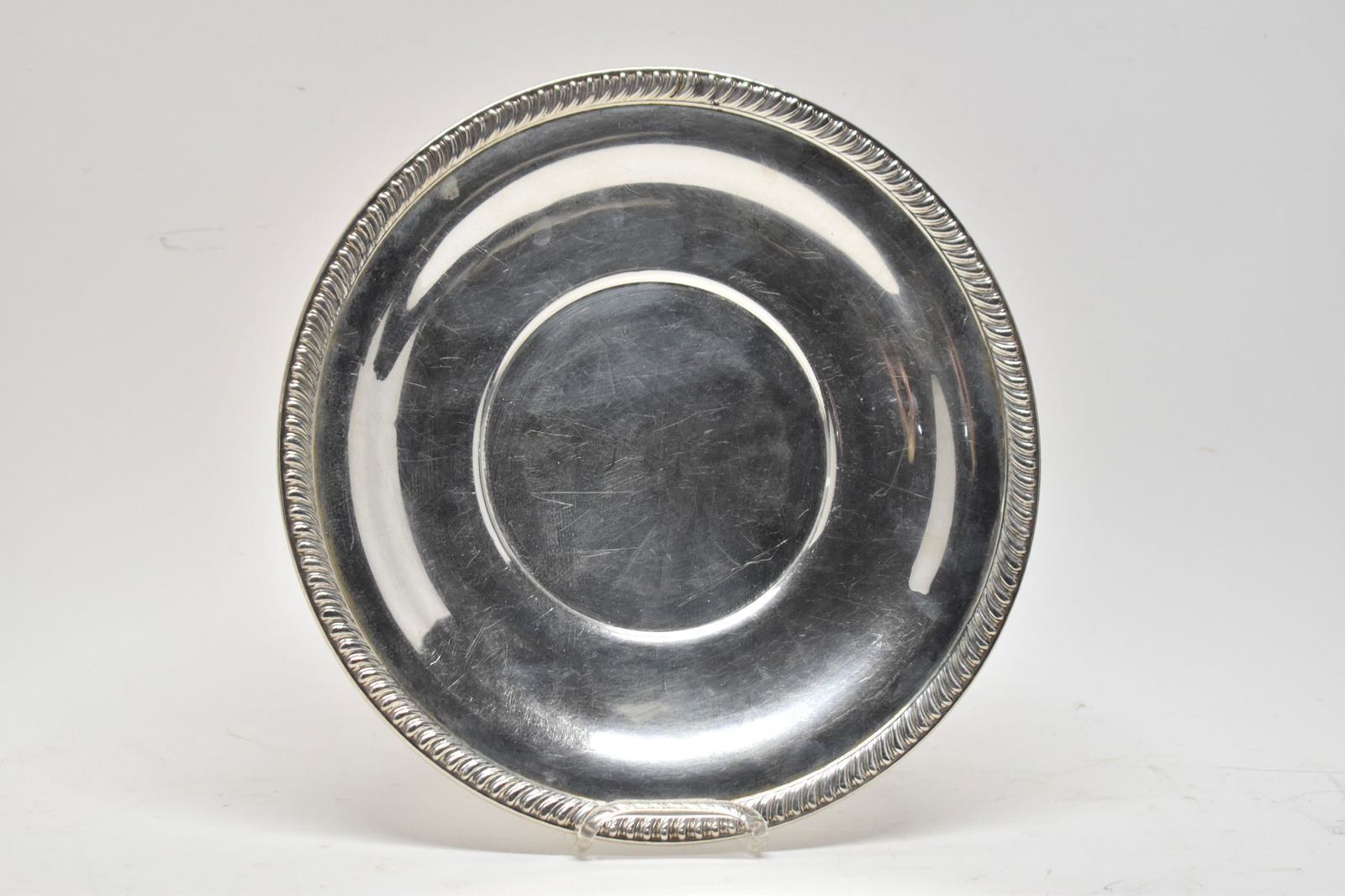 Backes Sterling Silver 11-1/2" Round Serving Tray (1 of 5)