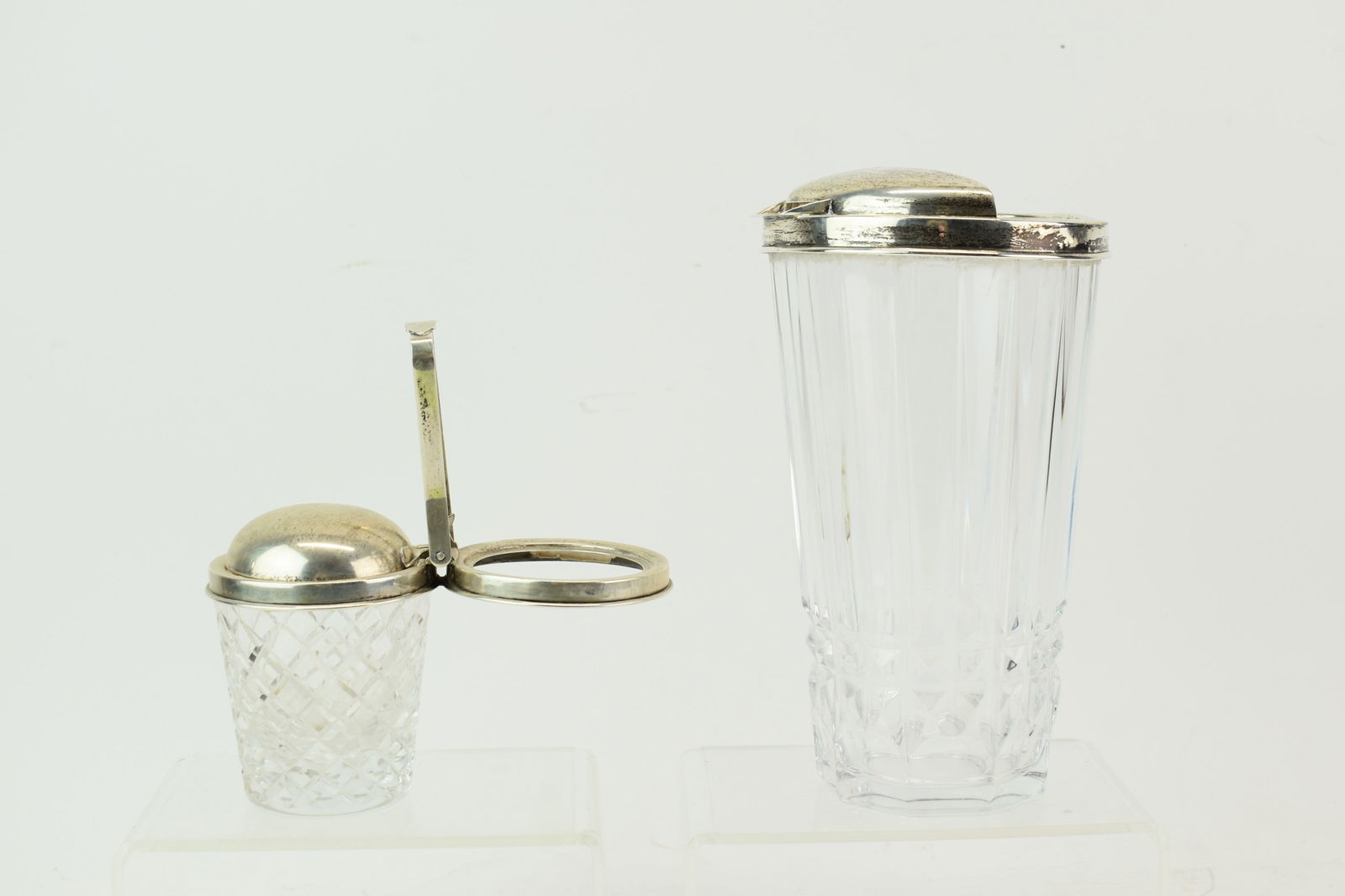 Tiffany Sterling & Val St Lambert Crystal Pourer (1 of 6)