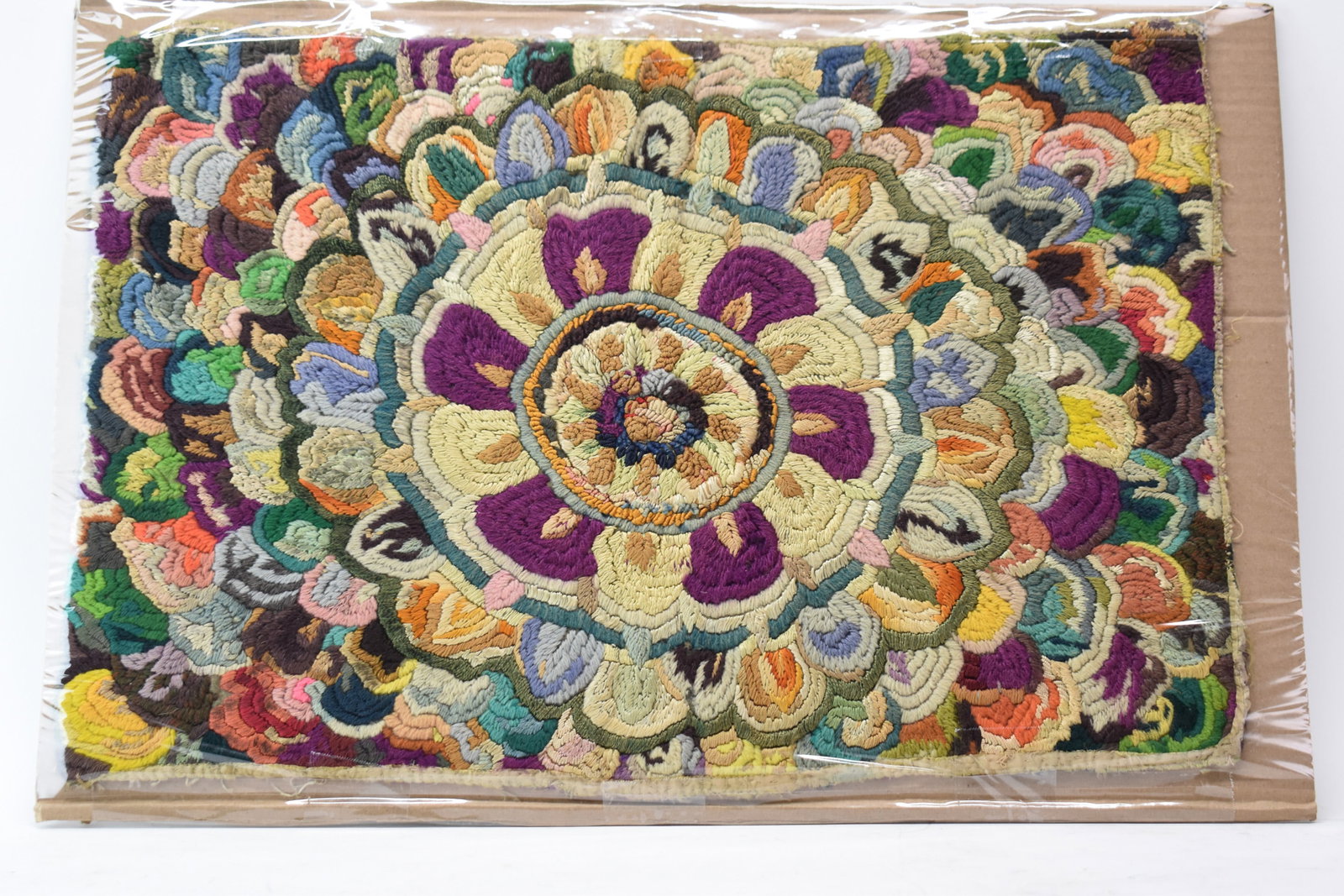 Art Deco 1920s Hand Embroidered Tapestry (1 of 4)