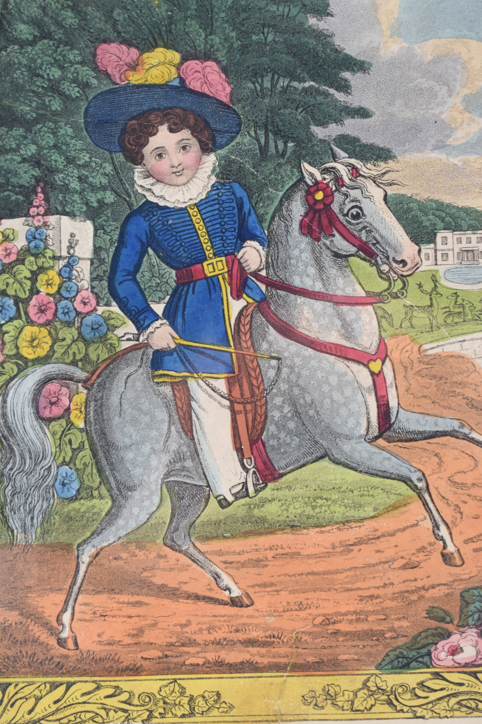 Hodgson & Co "My Little Horse" Engraving (1 of 7)