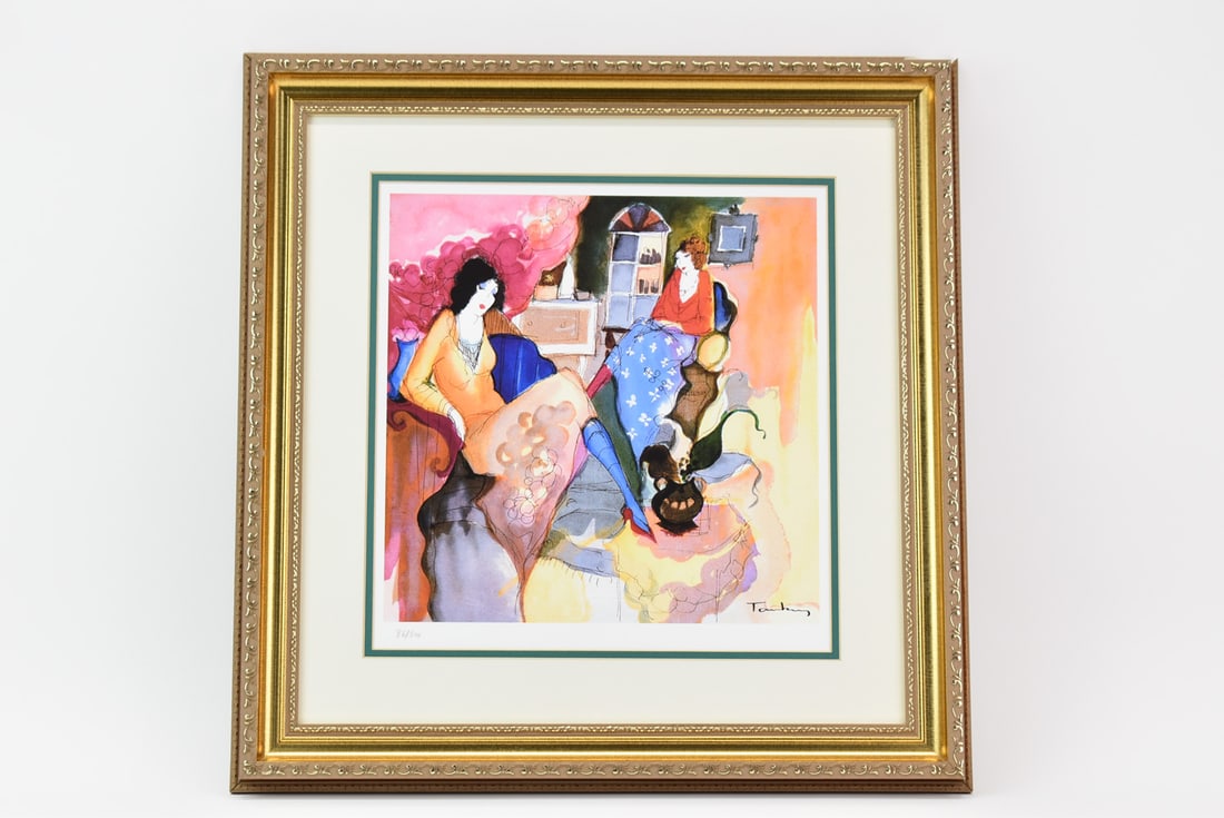 Itzchak Tarkay Le Salon Framed Print (1 of 8)