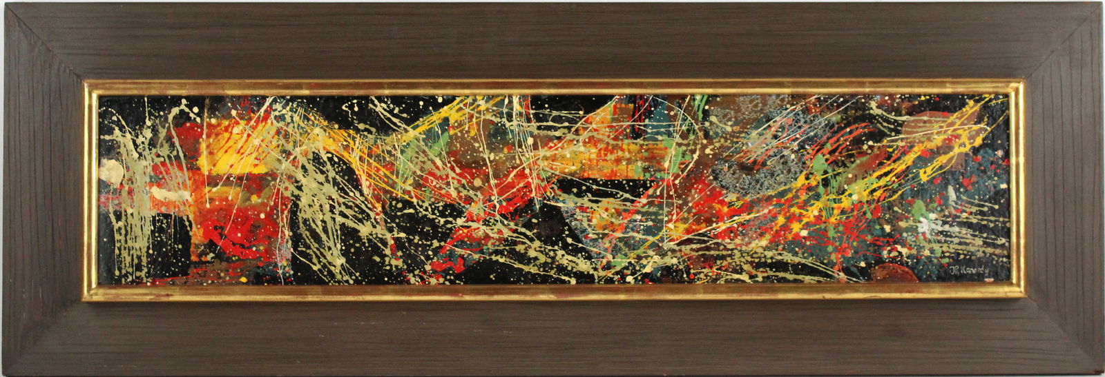 J Robson Kennedy, Oil on Board, "Aztec" (1 of 9)