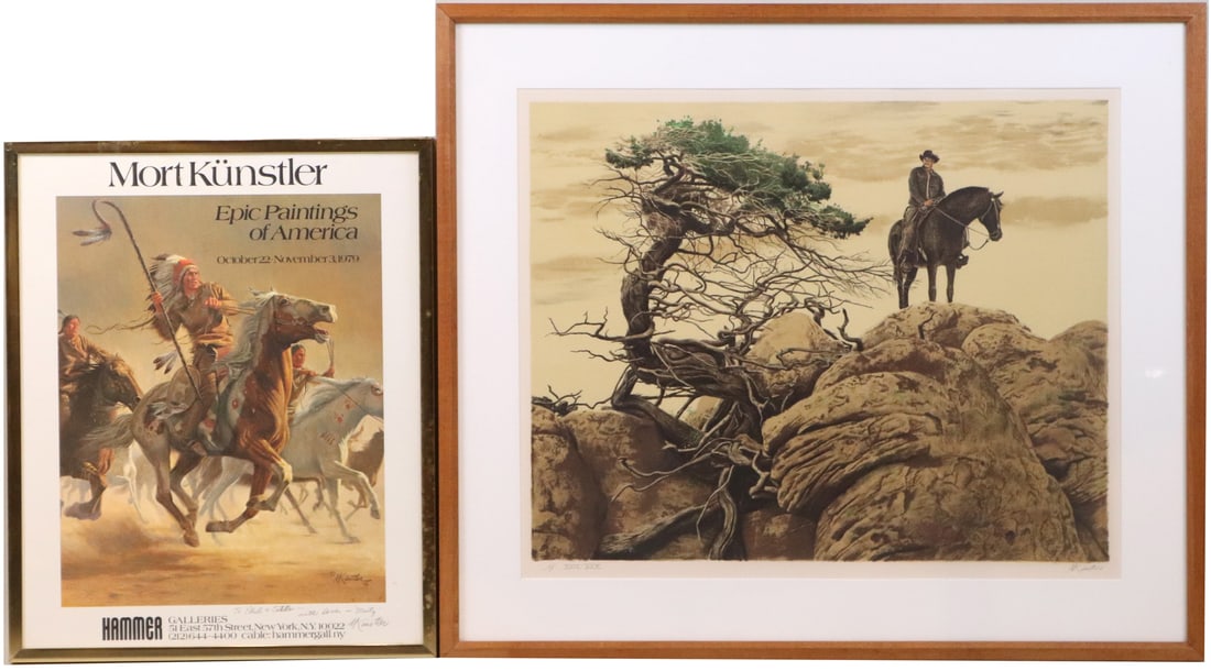 Mort Kunstler Lithographs "The Kansan" (1 of 10)