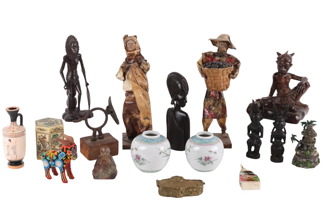 Group of Ethnographic Table Items (1 of 9)