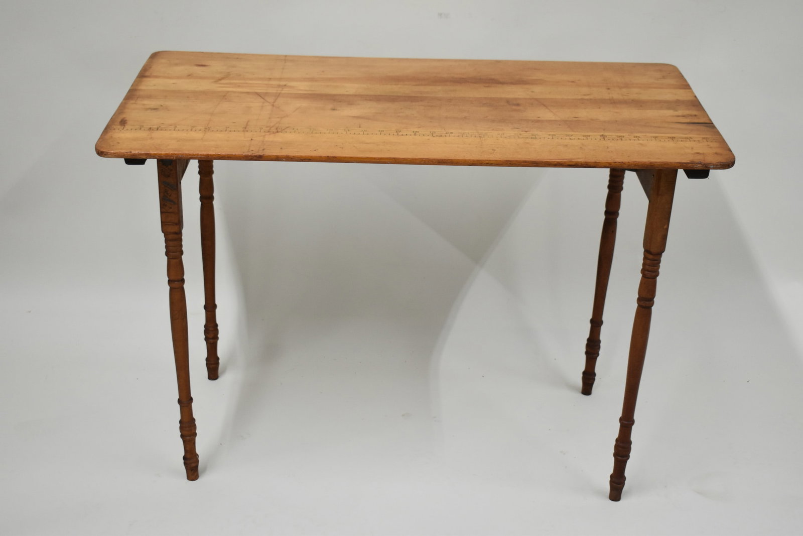 Vintage Paris Mfg Wooden Sewing Table (1 of 8)