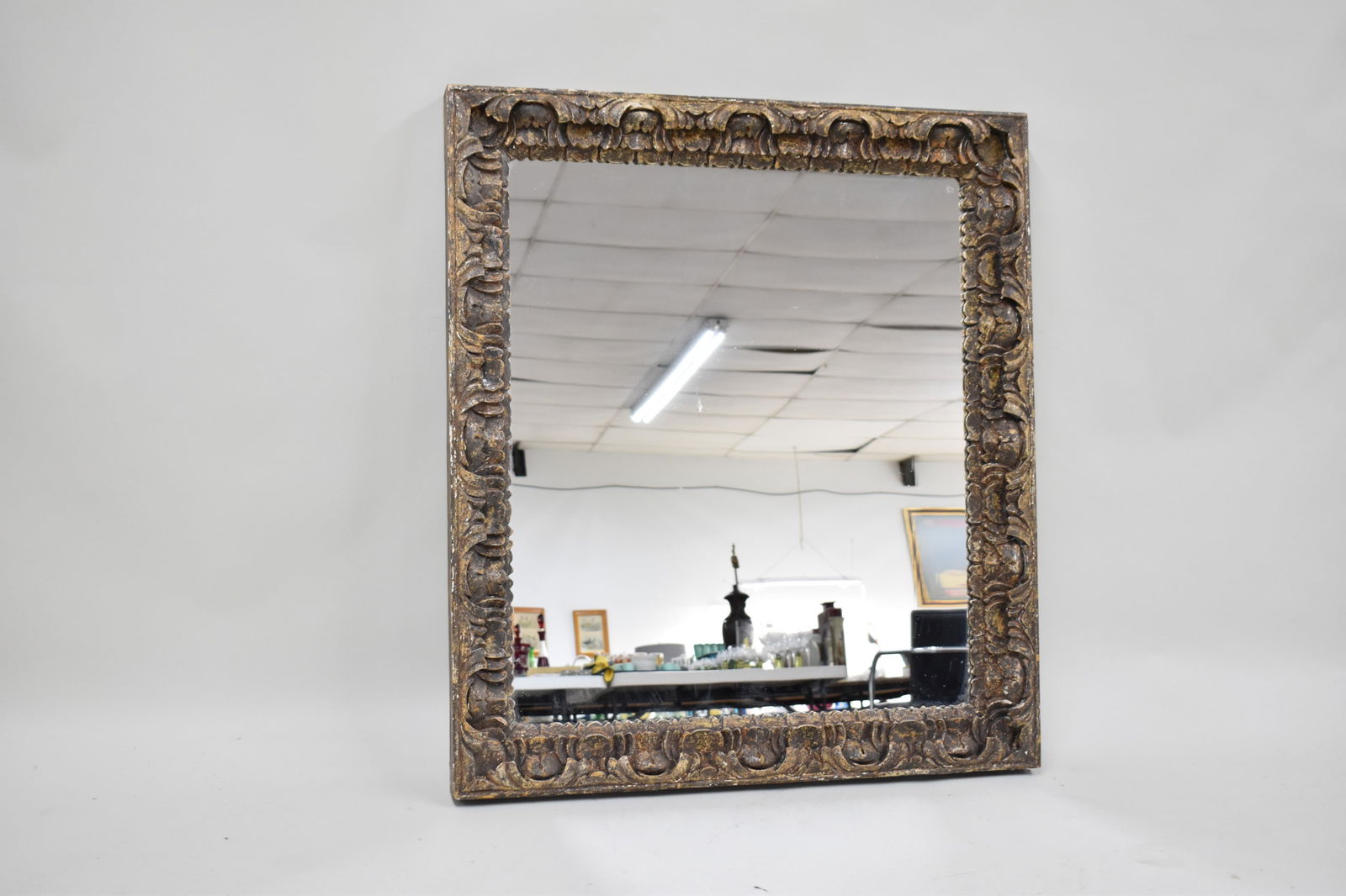 Spanish Rococo Style Hanging Wall Mirror (1 of 7)
