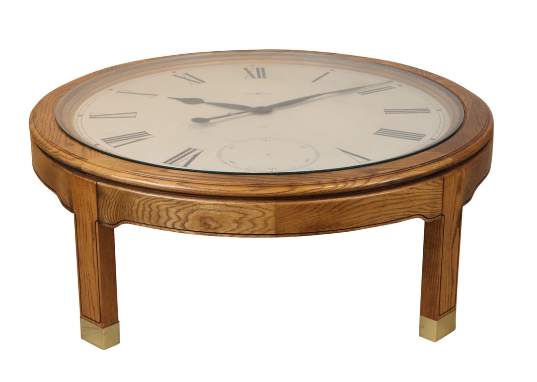 Howard Miller Clock-Form Coffee Table (1 of 6)