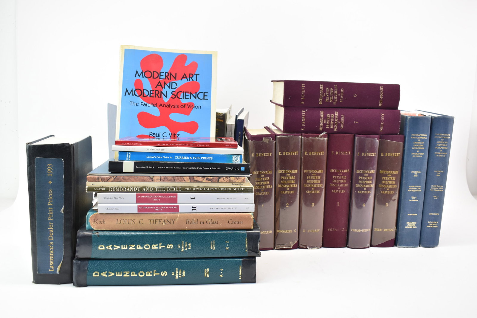 Group of 8 Volumes E. Benezit 1966 Art Books (1 of 11)