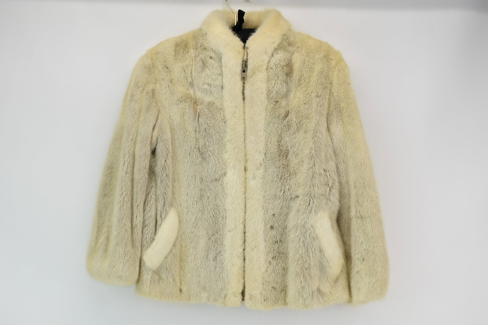 Furs by Winnell Off-White Women's Mink Jacket (1 of 10)