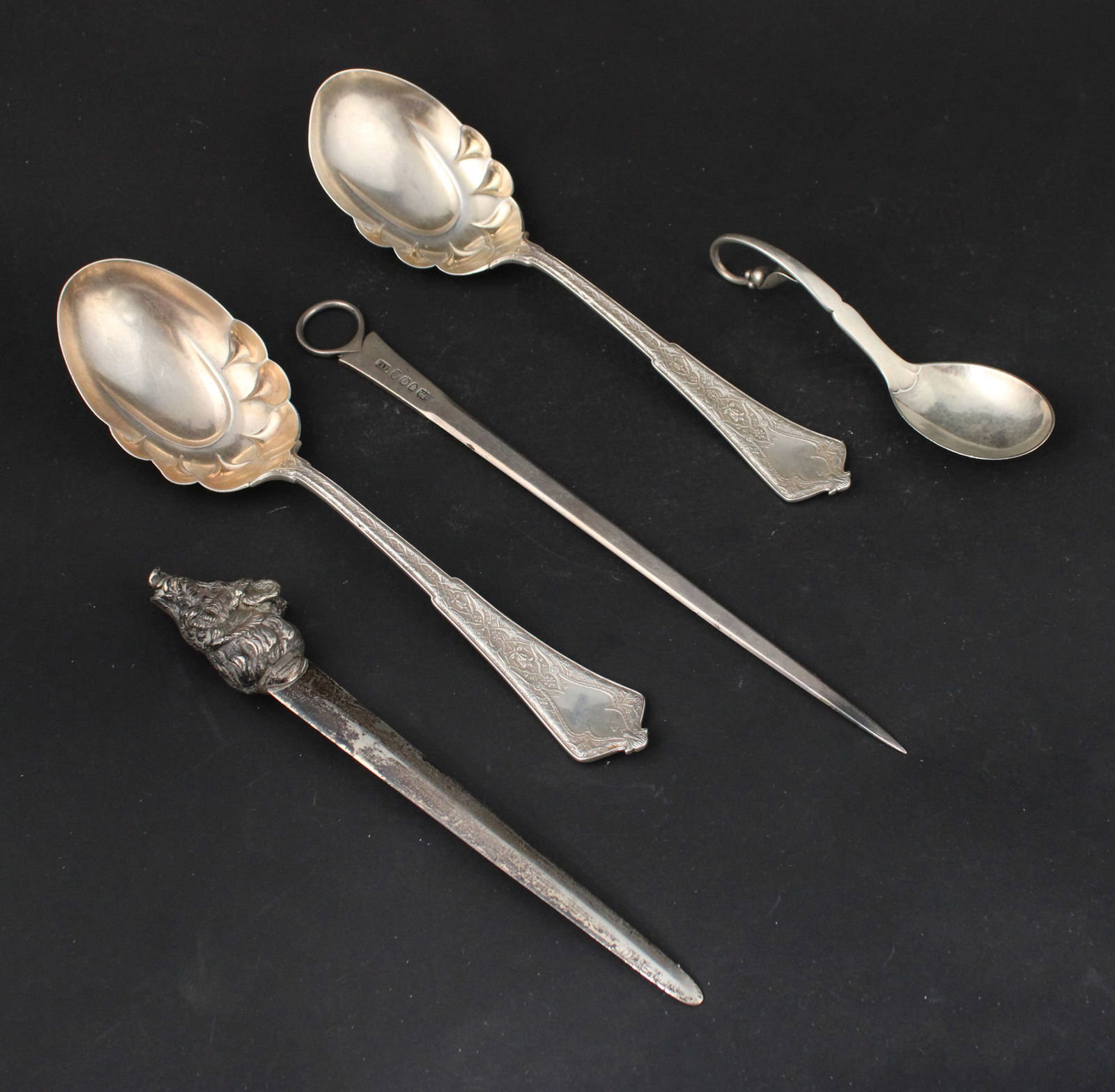 Tiffany Sterling Silver Boars Head Letter Opener (1 of 12)