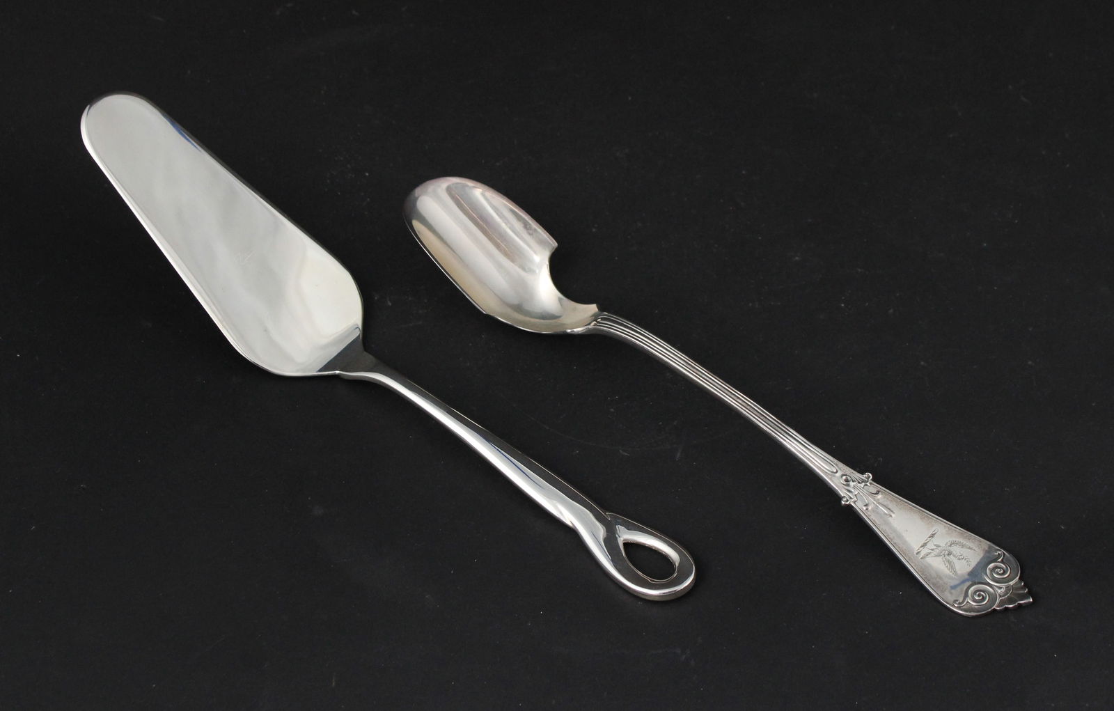 Vintage Tiffany Sterling "Beekman" Cheese Scoop (1 of 10)