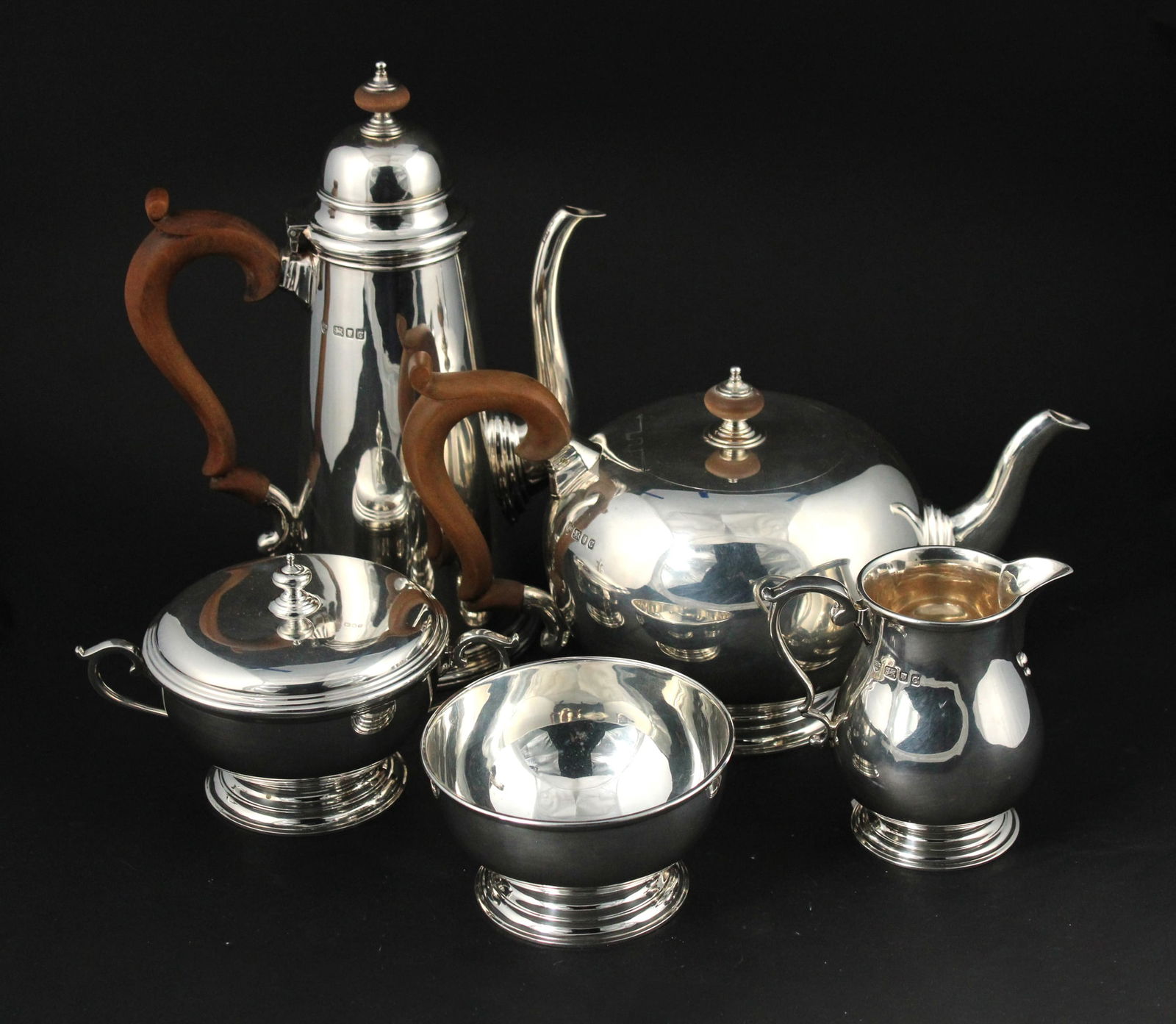 James Robinson Sterling Silver Tea Service (1 of 14)