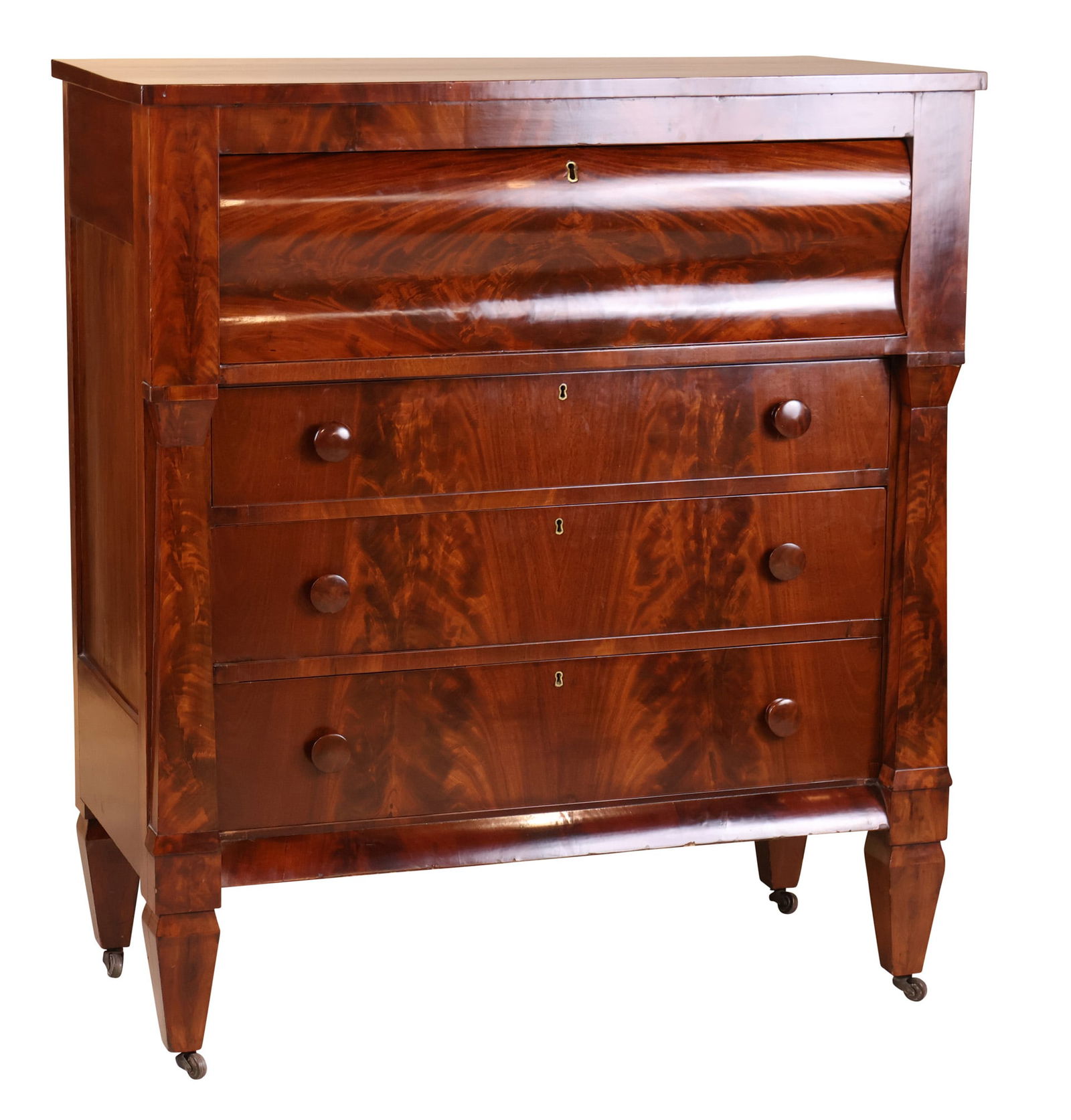 Empire Mahogany Chest of Drawers (1 of 12)