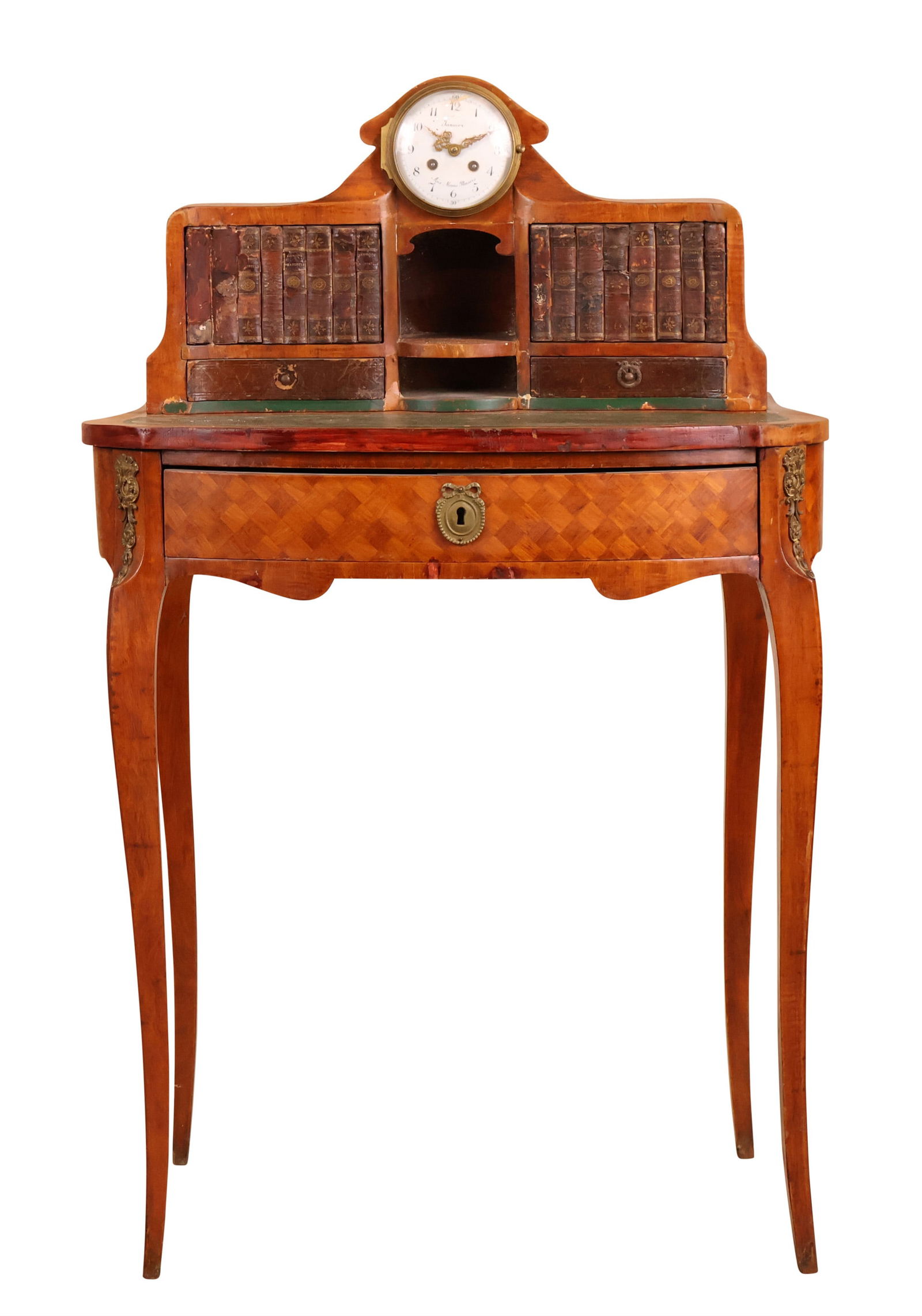 Louis XV Style Parquetry Ladies Writing Desk (1 of 13)