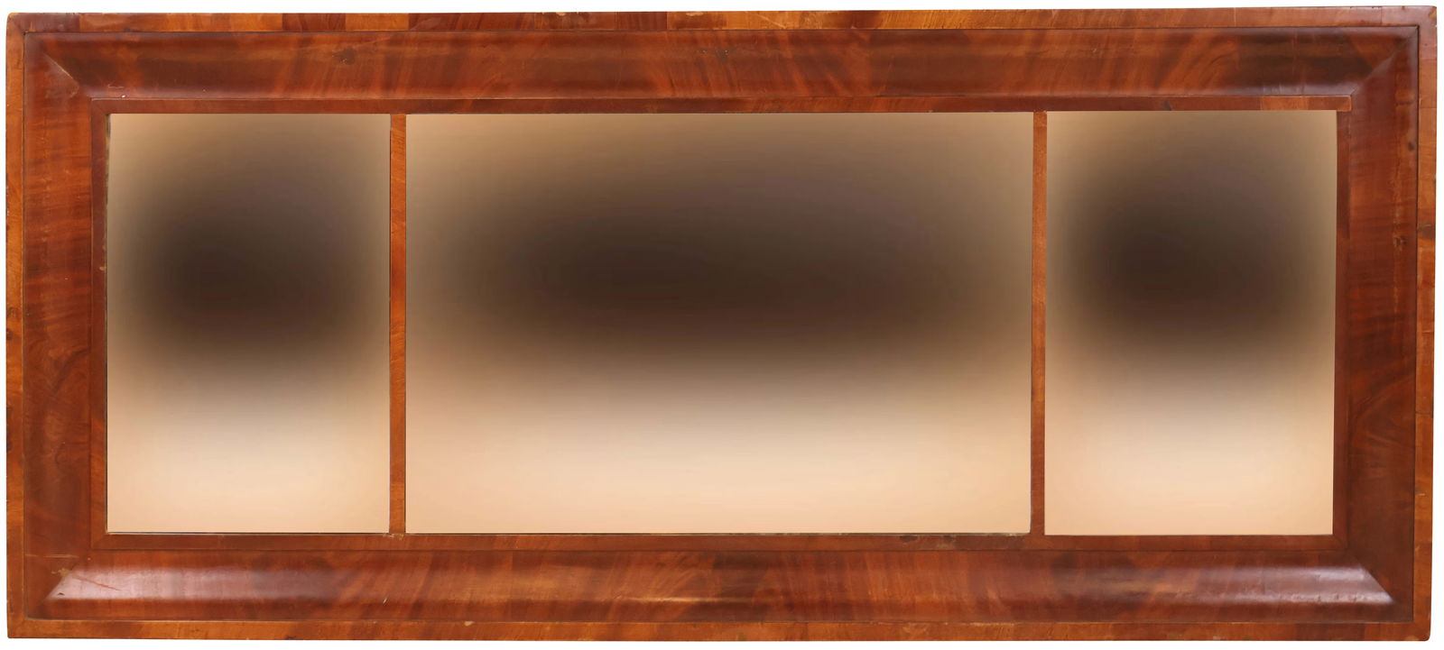 Empire Mahogany Overmantle Mirror (1 of 9)