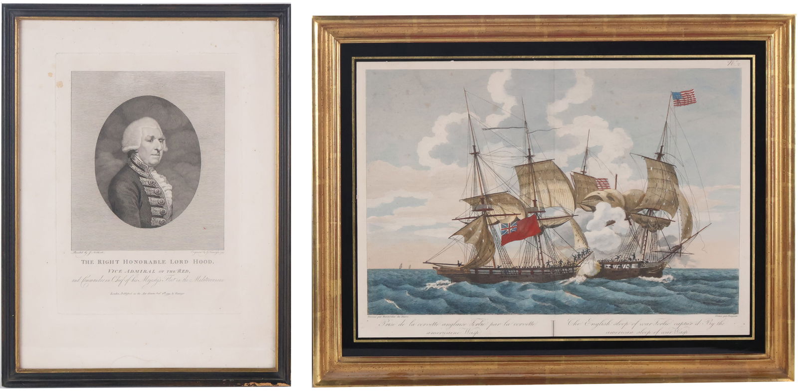 Engraving, The Right Honorable Lord Hood (1 of 19)