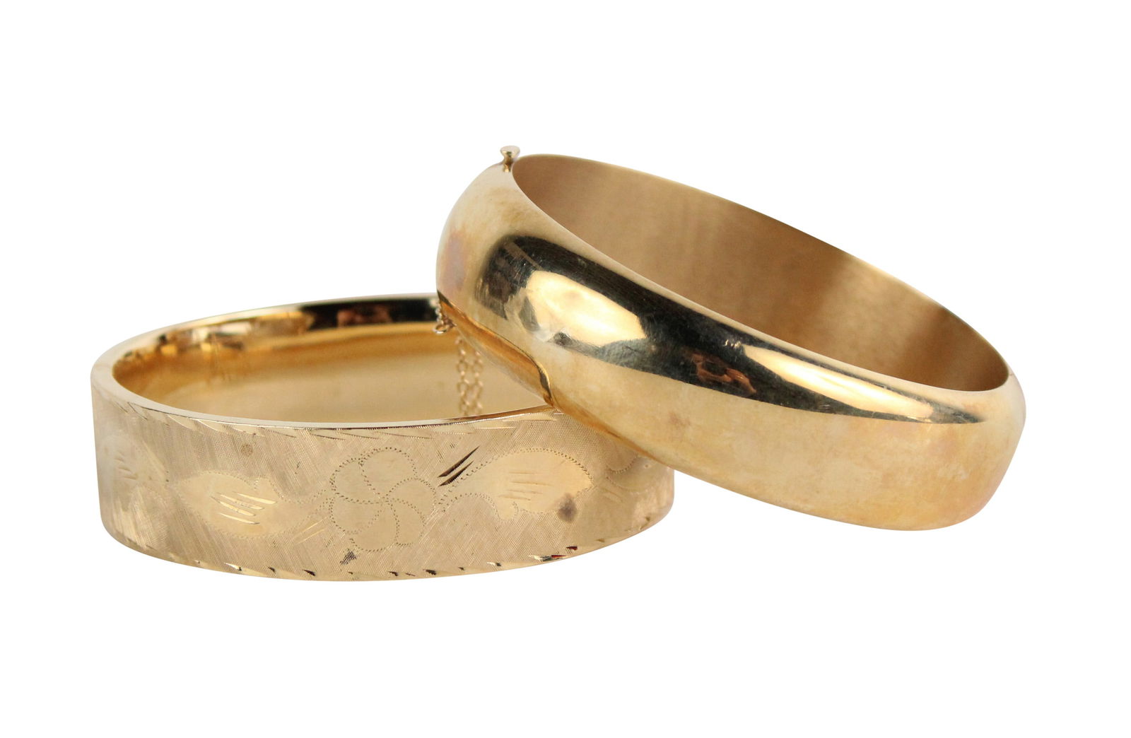 Tiffany 14K Yellow Gold Hinged Bracelet (1 of 8)