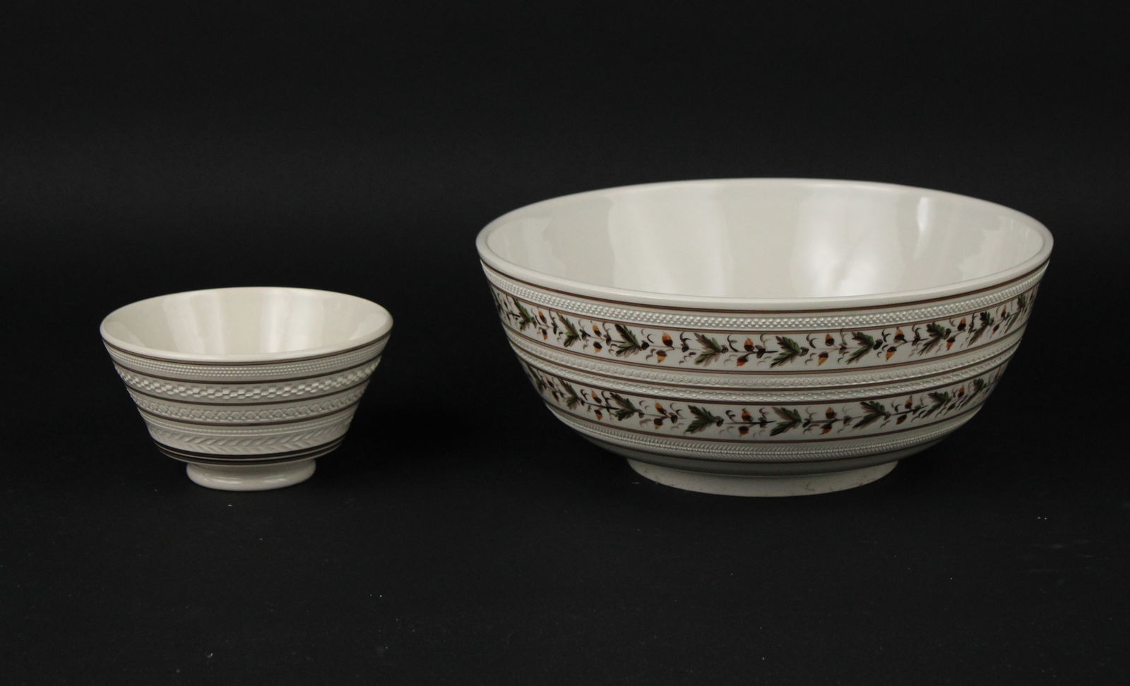 Two Denise Keegan Mochaware Bowls (1 of 8)