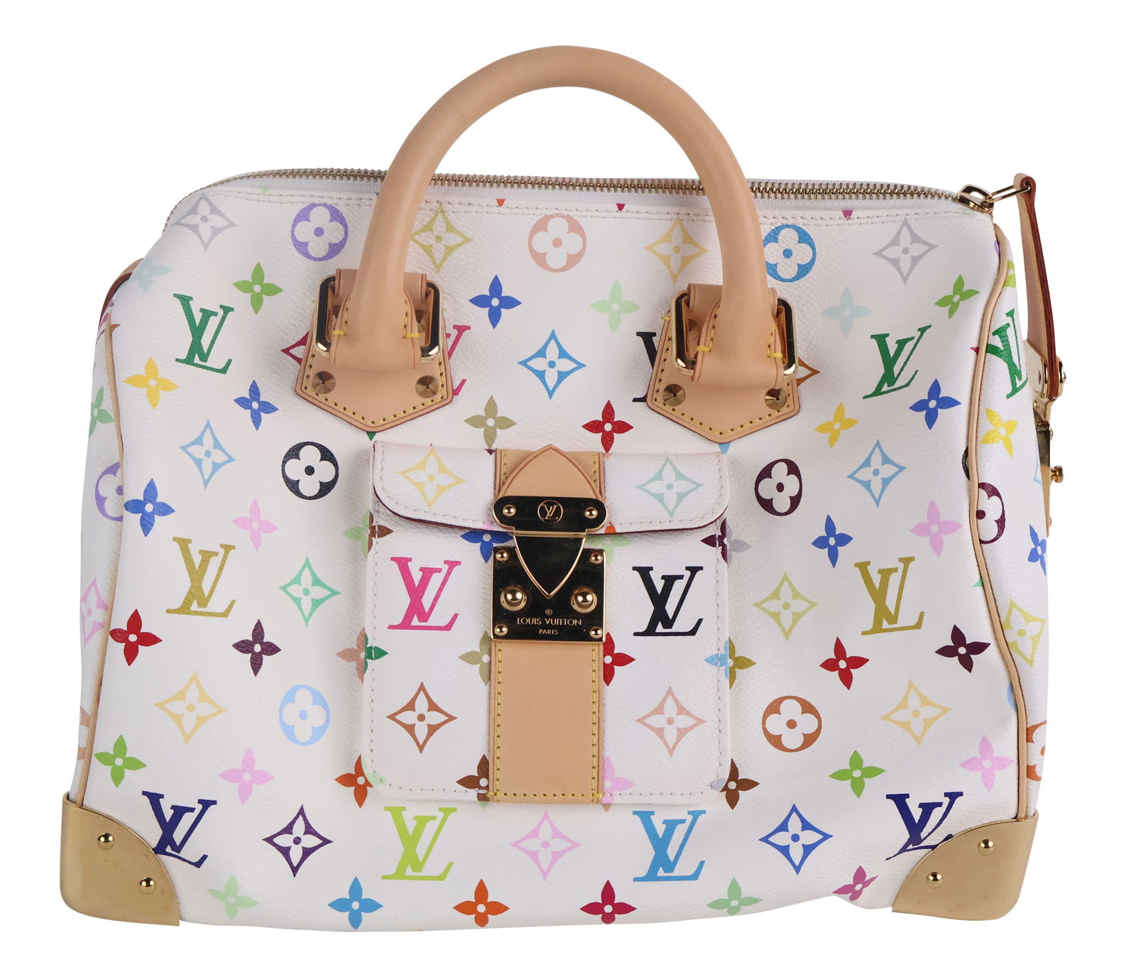 Louis Vuitton Speedy Handbag Monogram Multicolor (1 of 13)