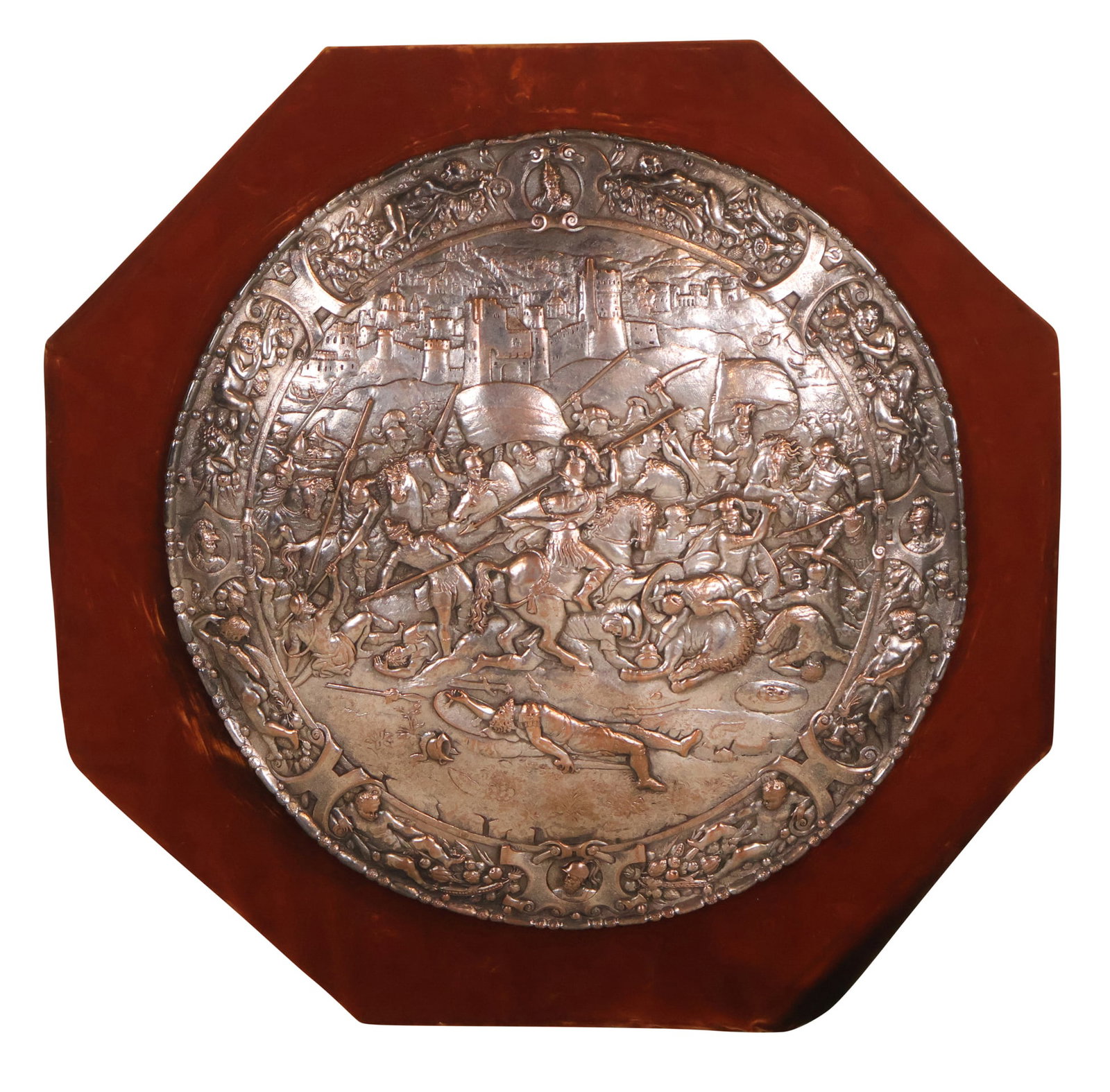 Silver Plated Shield Form Plaque (1 of 12)