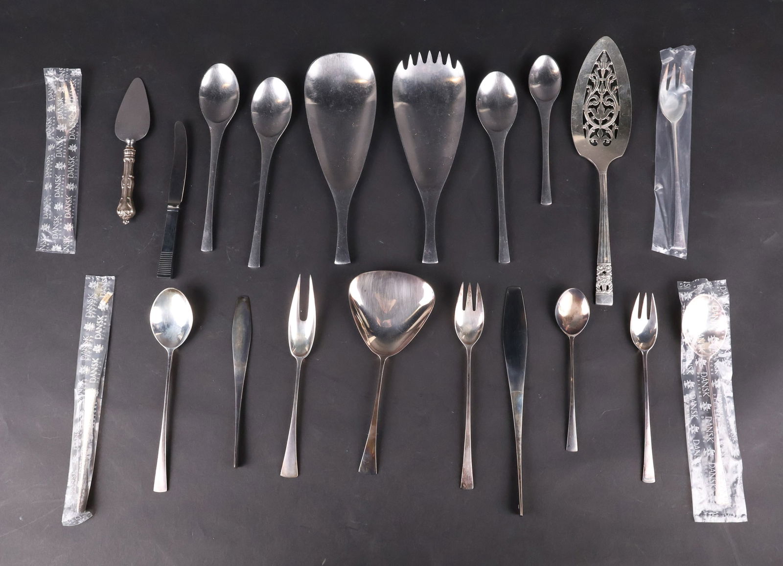 Dansk Modern Sterling Silver "Tjorn" Pattern Flatware (1 of 12)