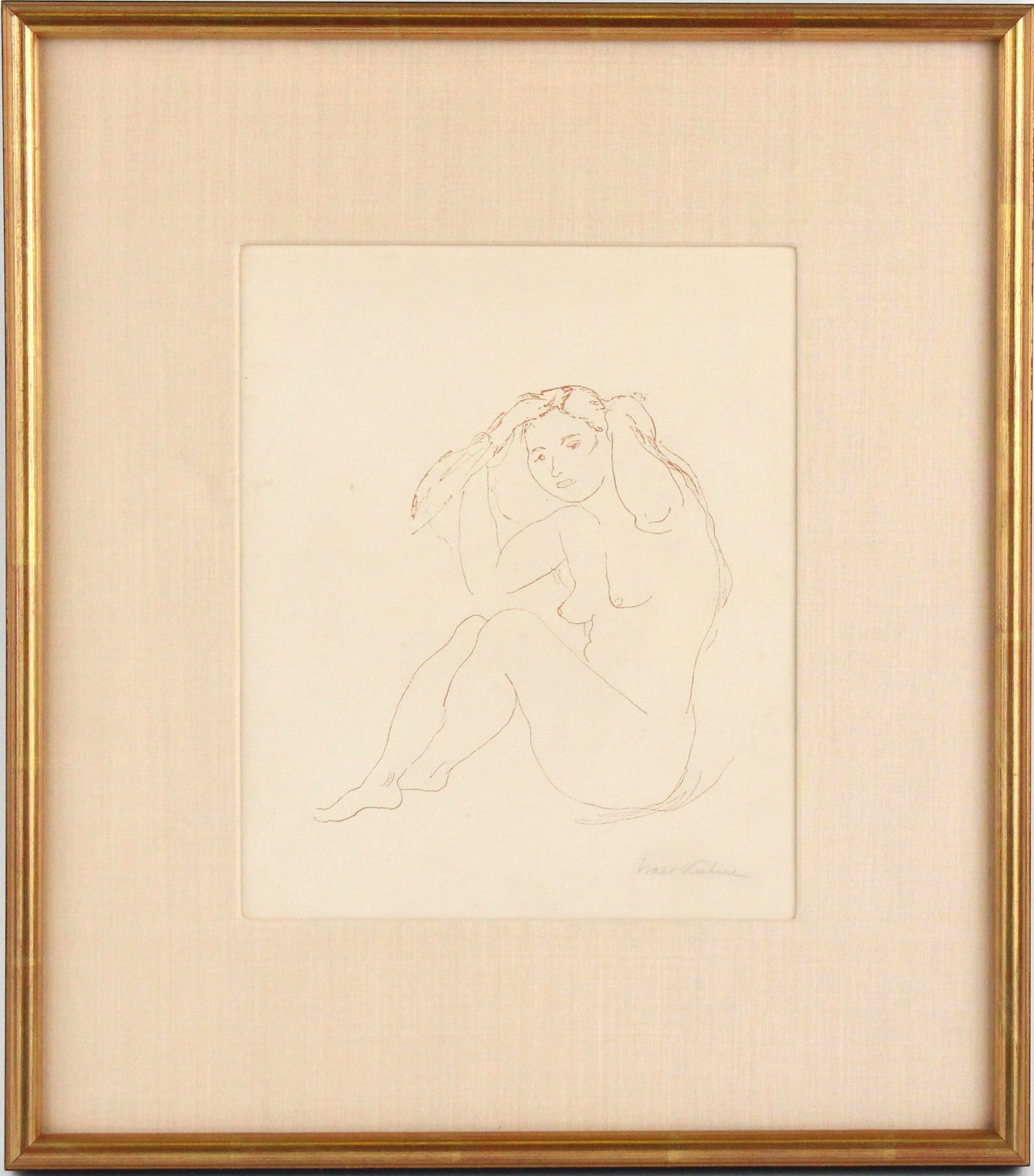 Walt Kuhn, (American, 1877-1949) Trapeze Artist, Lithograph (1 of 6)