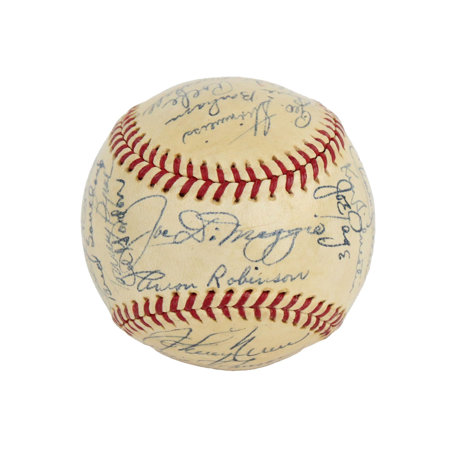 Yankees Signed Baseball, DiMaggio (1 of 5)