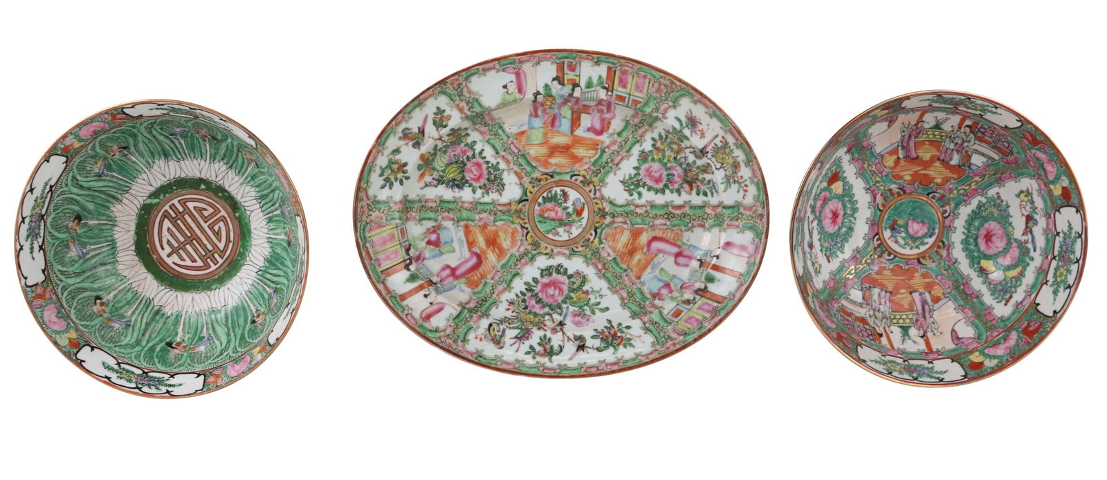 Three Chinese Porcelain Serving Items (1 of 13)