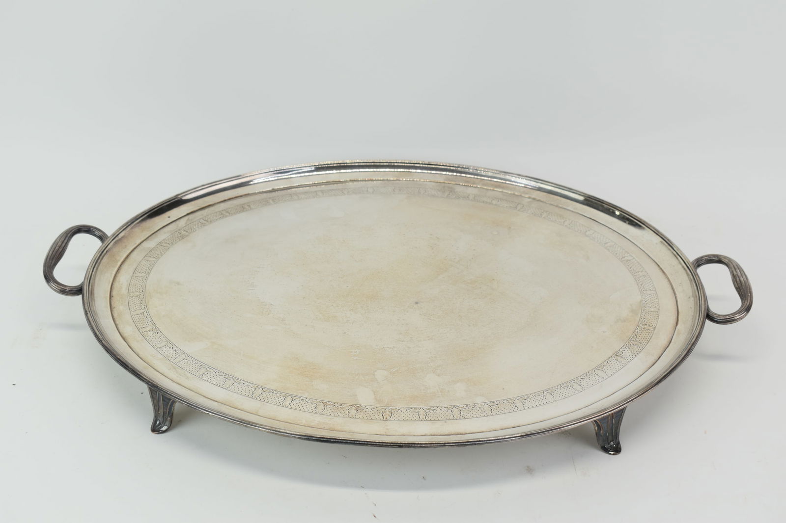 Morton &Co Silverplated Serving Tray (1 of 7)