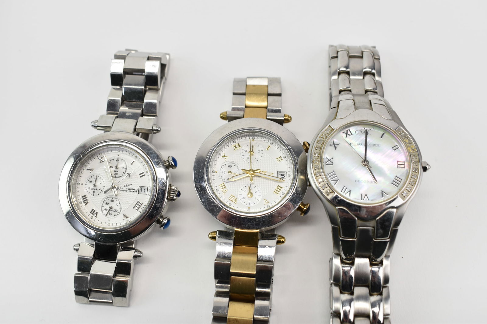 Two Vintage Klaus Kobec Couture Sports Wrist Watches (1 of 7)