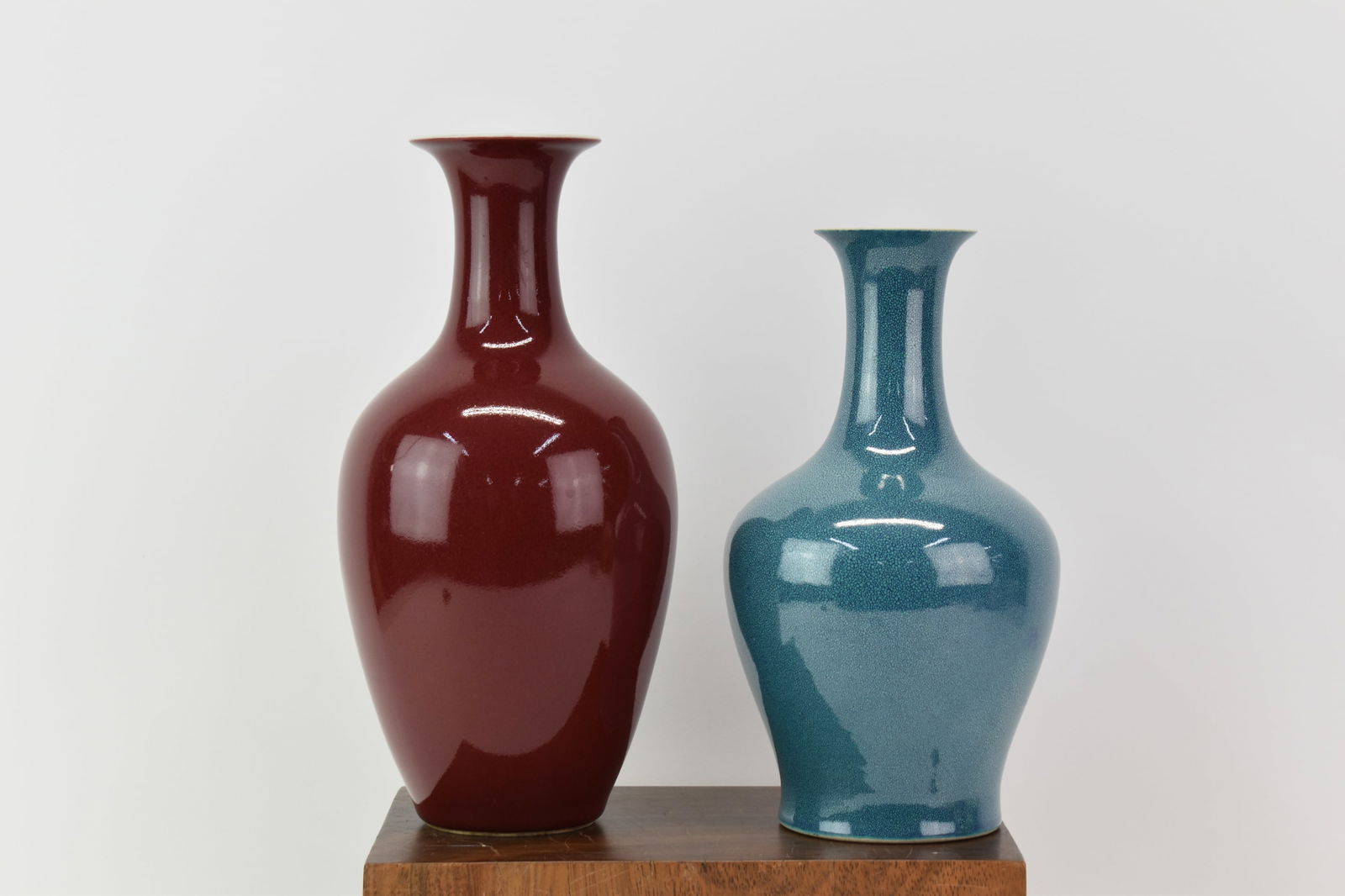 Two Asian Baluster Form Table Vases (1 of 10)