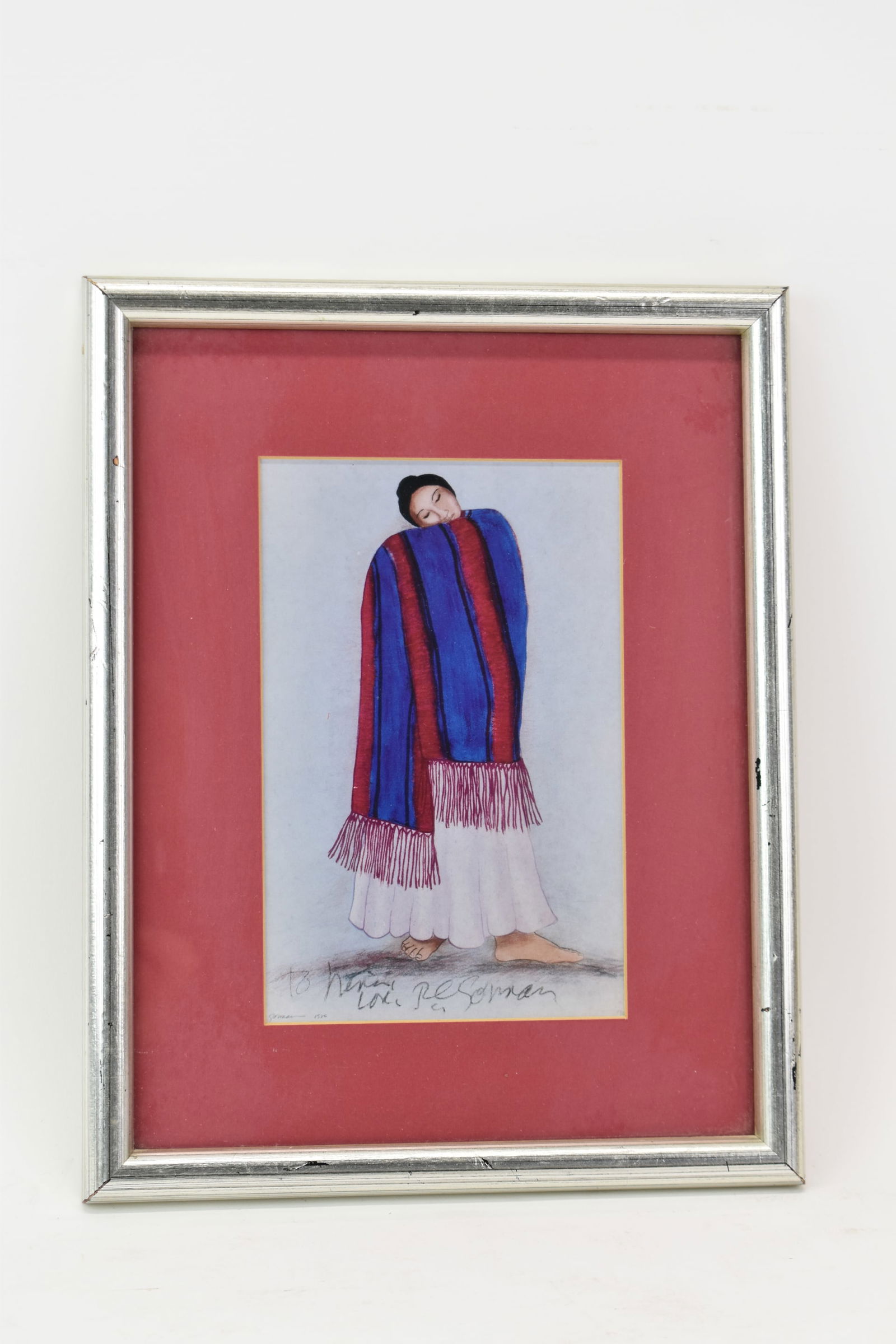 RC Gorman Signed and Inscribed Framed Print (1 of 3)