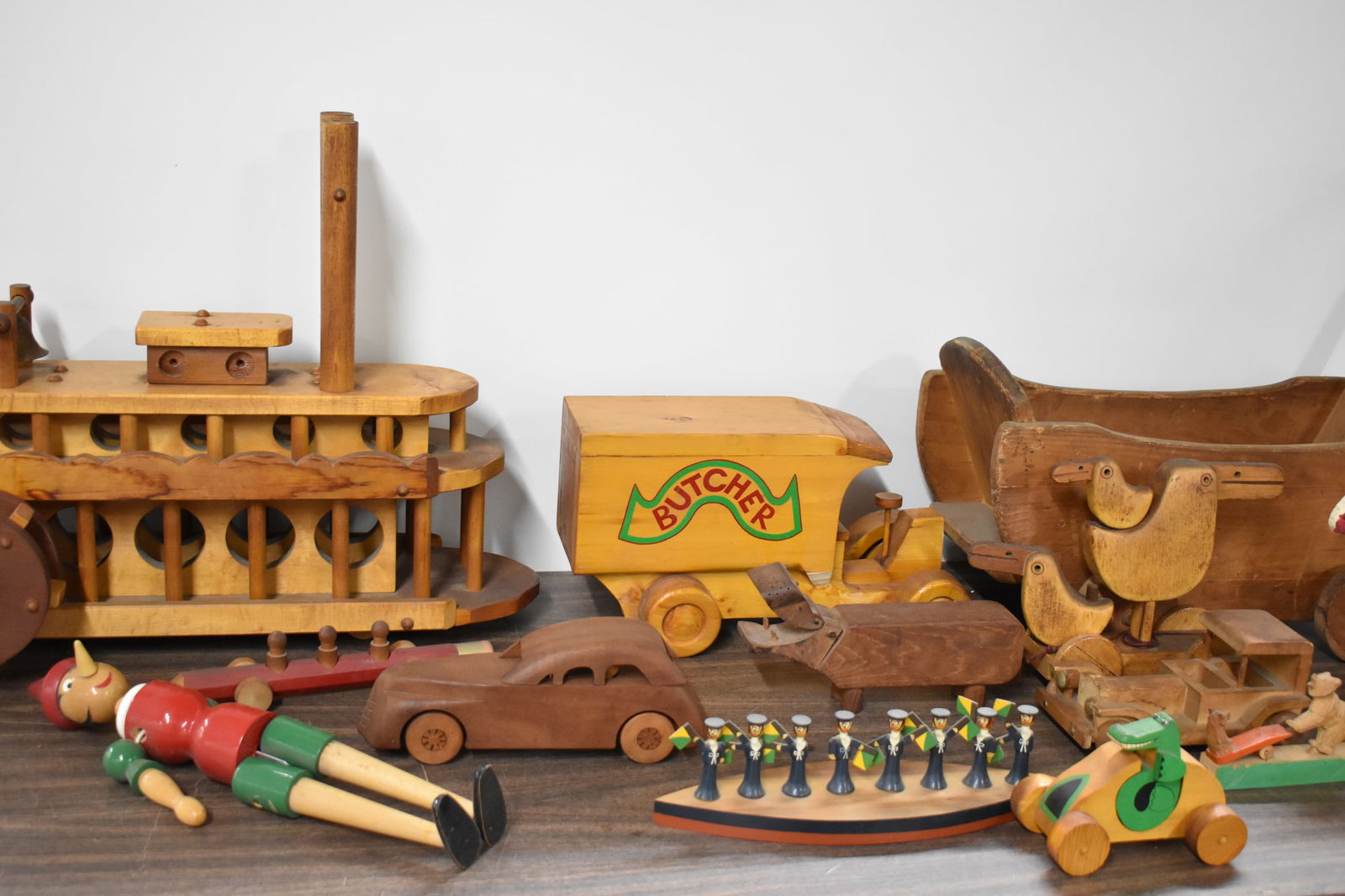 Group of Assorted Wooden Toys (1 of 9)