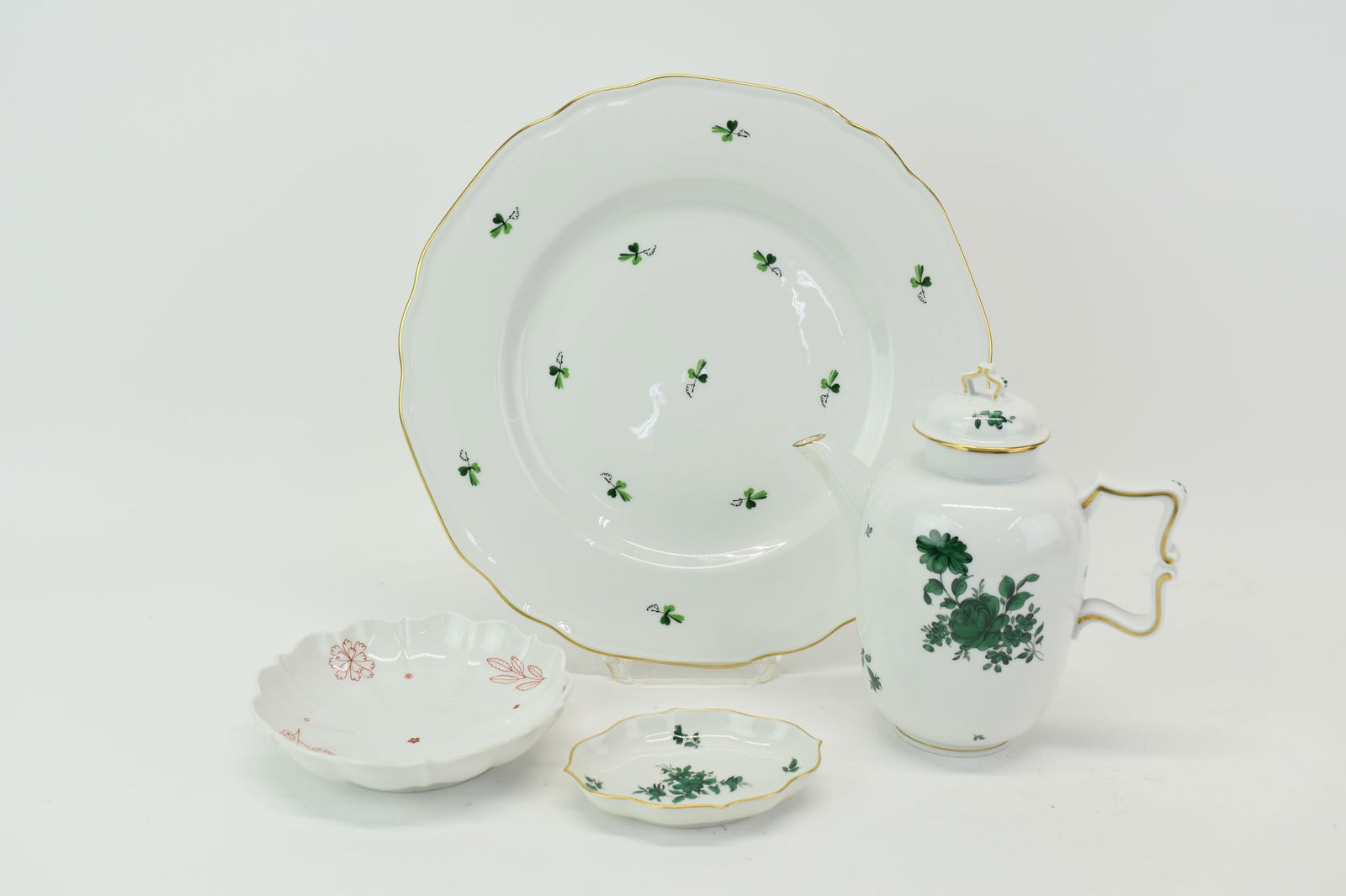 Four Augarten Wein Porcelain Table Articles (1 of 12)
