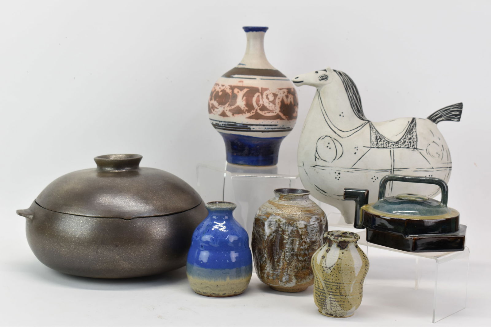 Group of Modern Art Pottery Table Articles (1 of 18)