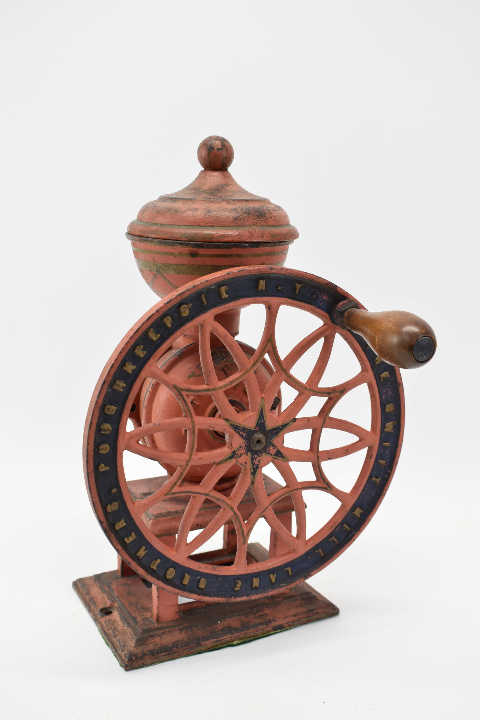 Antique Swift Mill Coffee Grinder Lane Brothers Poughkeepsie, New York (1 of 7)