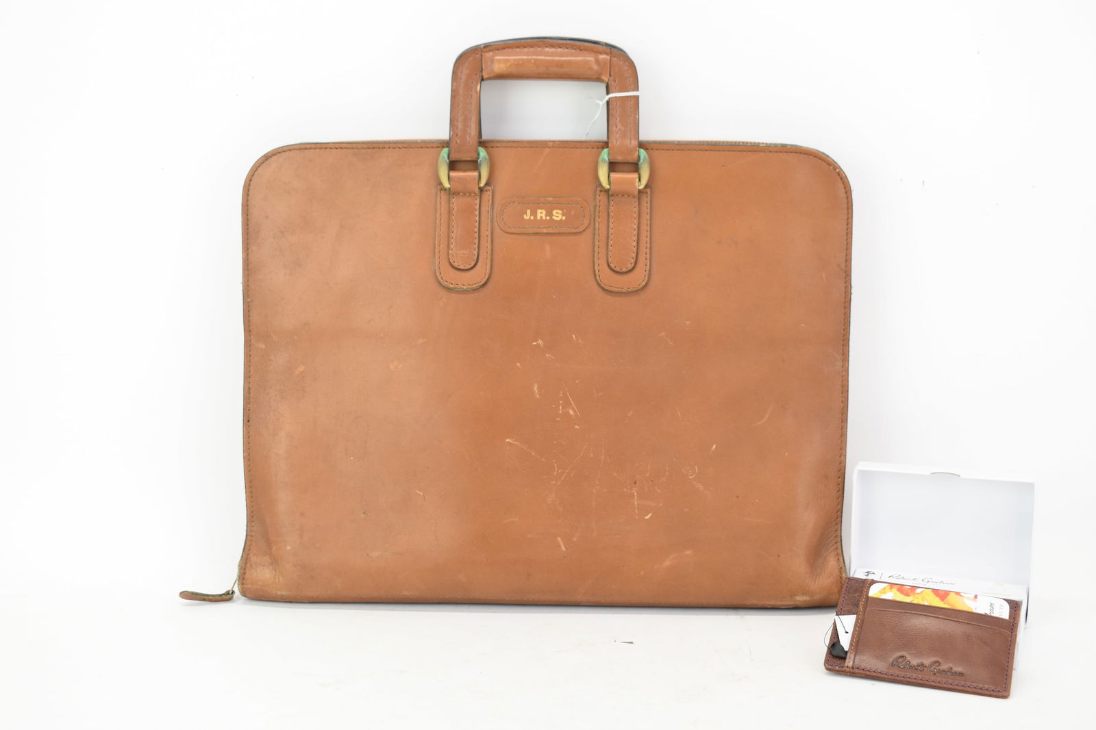 Vintage Men's Leather Portfolio/Document Case (1 of 12)