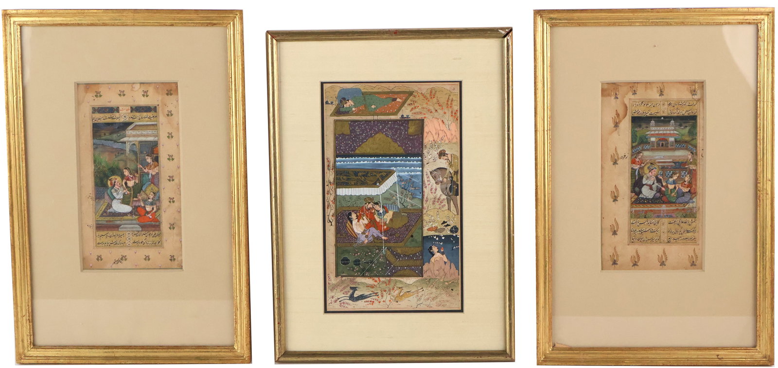 Three Mughal Manuscript Pages (1 of 17)