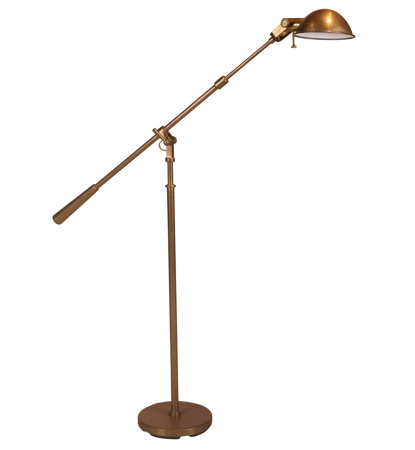 Contemporary Ralph Lauren Brass Equilibrium Floor Lamp (1 of 7)