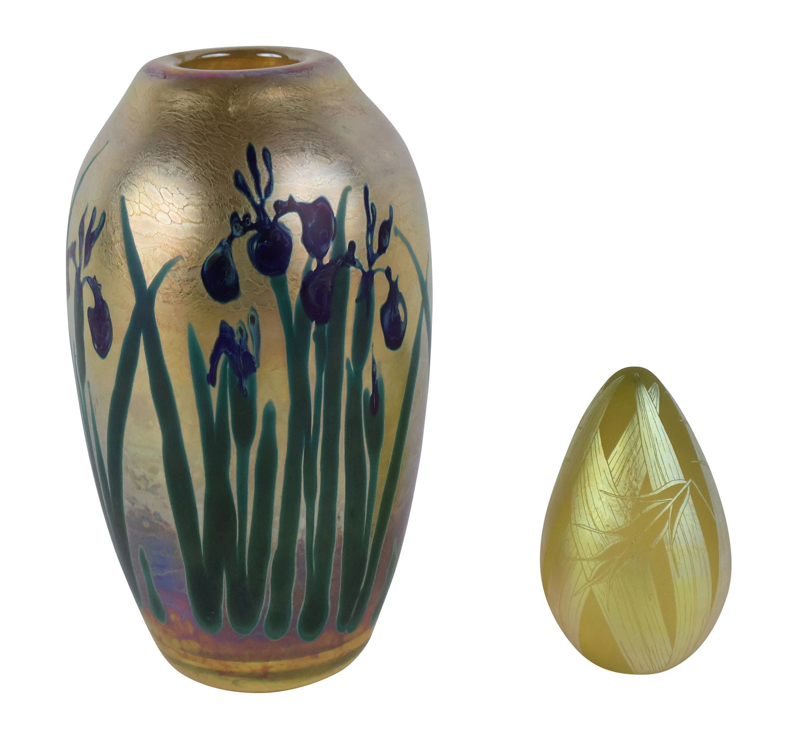 Chris Heilman & Joyce Roessler Glass Vase (1 of 13)