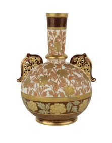 Aesthetic Movement Faience Manufacturing Co Vase